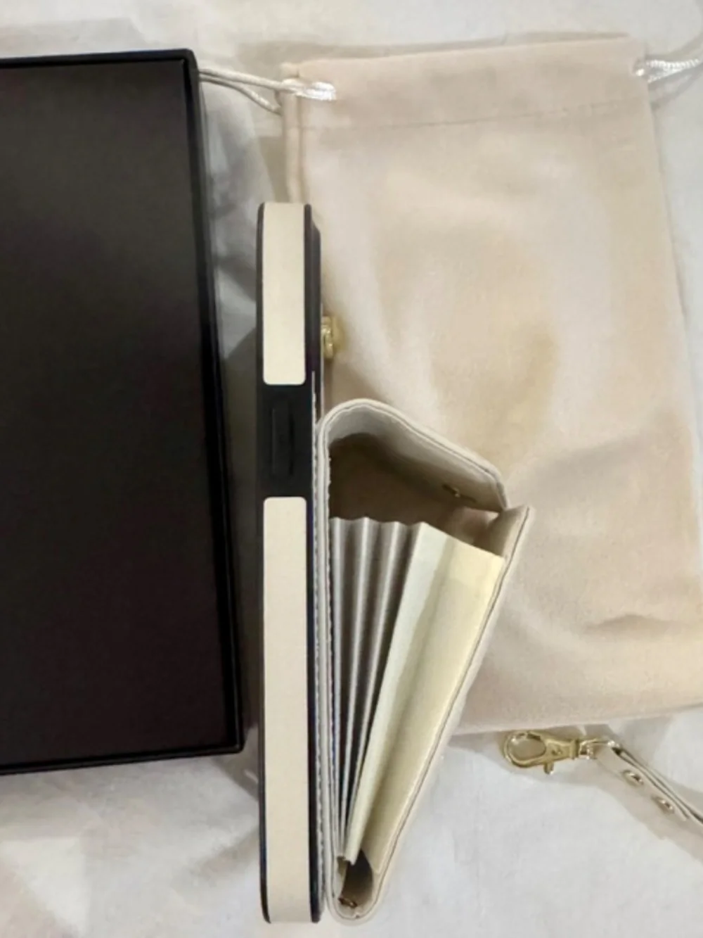Leather Crossbody iPhone Case wallet w/optional strap and ring/kickstand-NWT